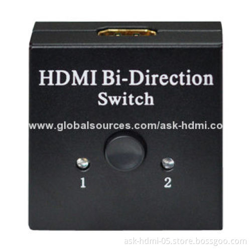 HDMI Bi-directional Switch, Supports 4k*2k, 3D